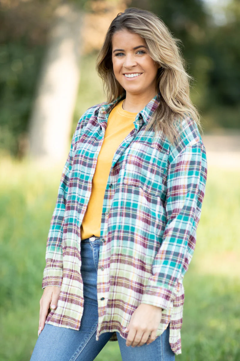 Mustard Drop Shoulder Round Neck Top