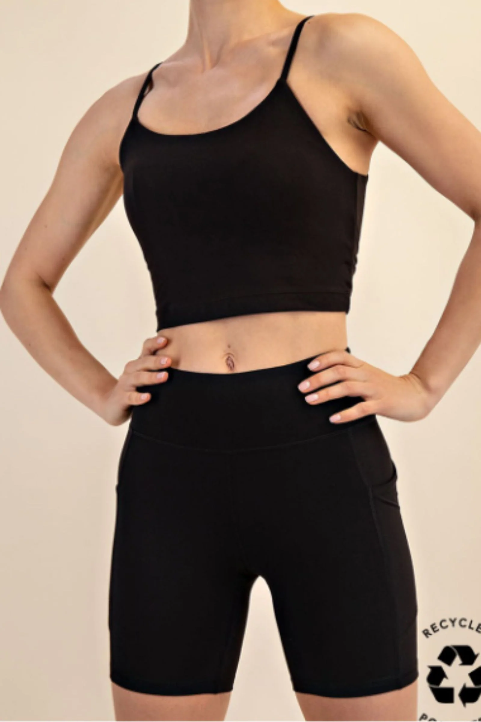 PRE-ORDER Biker Shorts With Side Pockets shipping apx 4/30