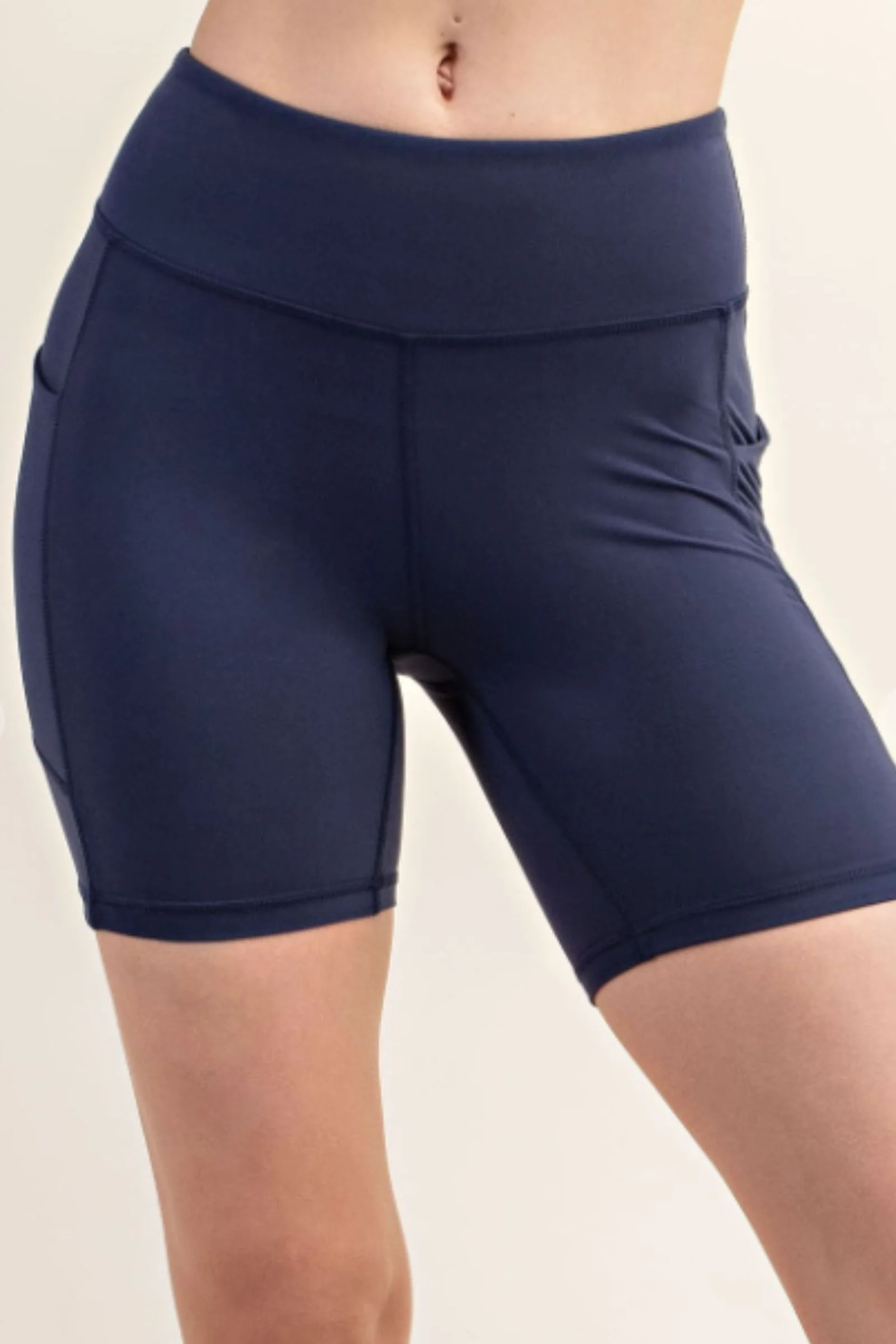 PRE-ORDER Biker Shorts With Side Pockets shipping apx 4/30