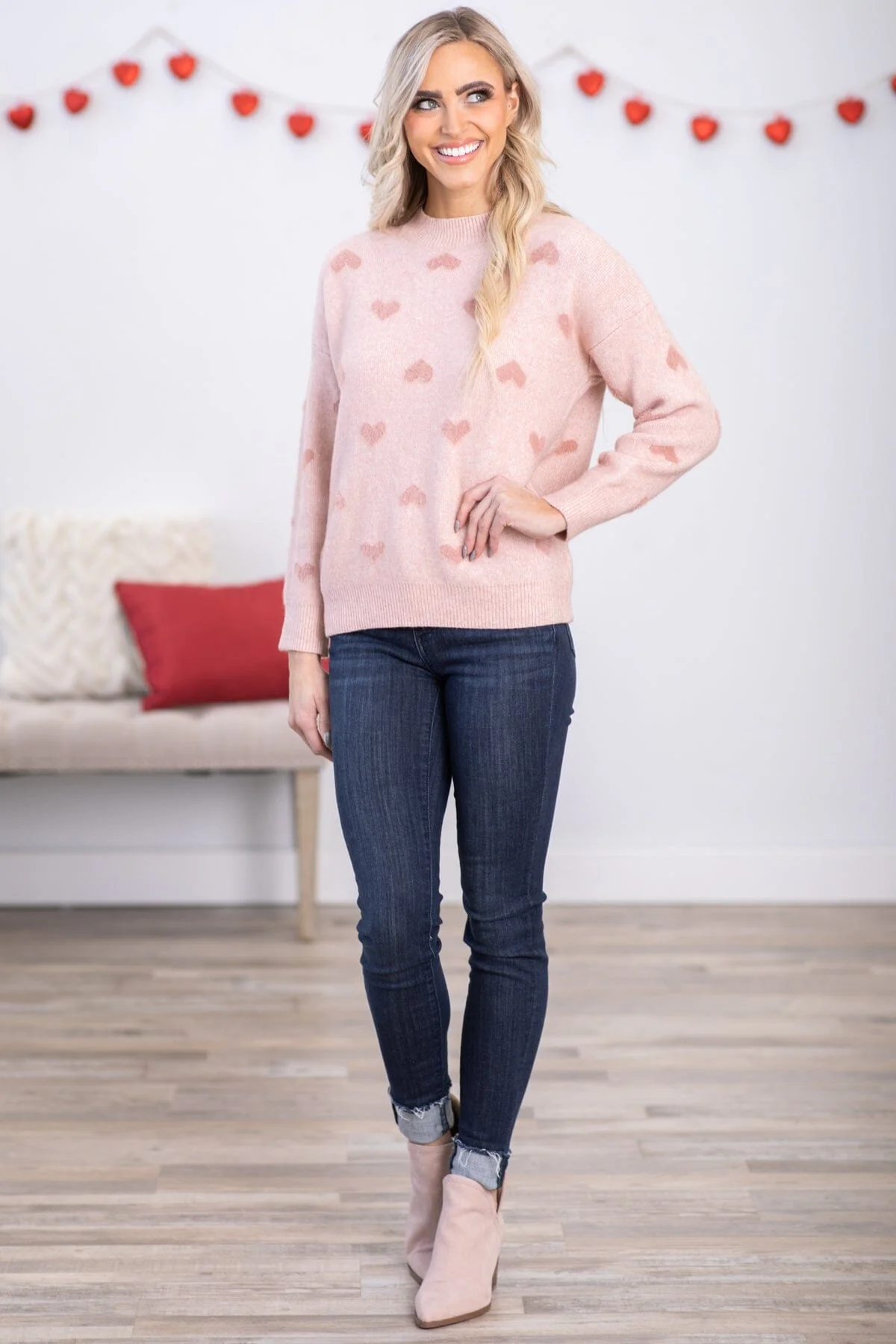 Judy Blue Dark Wash Cuffed Skinny Jeans